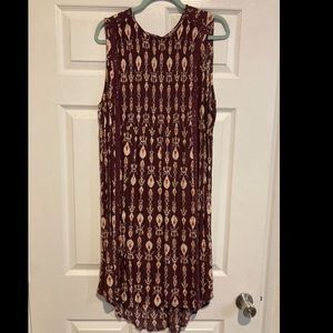 Knox Rose - XXL Printed Sleeveless Dress